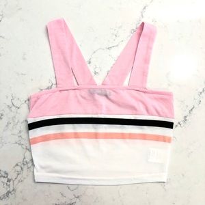 Pink crop top